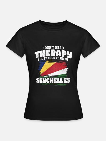 Seychellen - Frauen T-Shirt - Schwarz