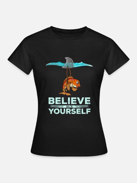 Motivation Hai - Frauen T-Shirt - Schwarz