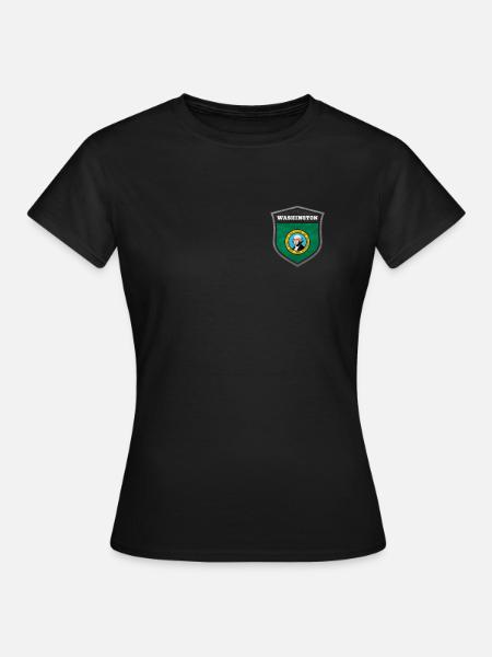 Washington - Frauen T-Shirt - Schwarz