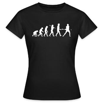 Schleudern Hurling - Frauen T-Shirt - Schwarz - Vorne - AI Model Female 172 dark (172cm)
