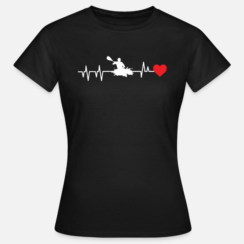 Rafting Rowing Gift - Women's T-Shirt - black