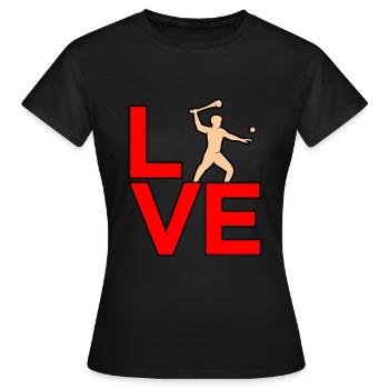 Aime tourner - T-shirt Femme - noir - Devant - AI Model Female 172 dark (172cm)