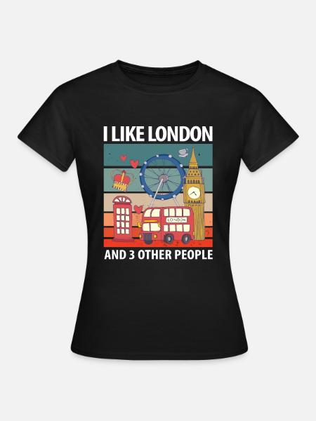 London - Women's T-Shirt - black