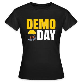 Cadeau de rénovation de destruction de maison - T-shirt Femme - noir - Devant - AI Model Female 172 dark (172cm)