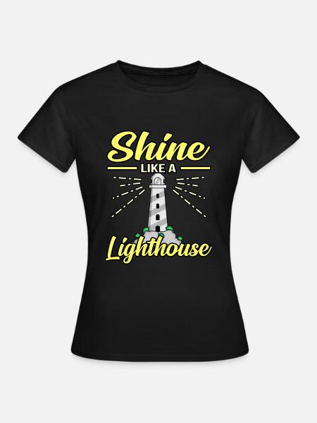 Phare - T-shirt Femme - noir