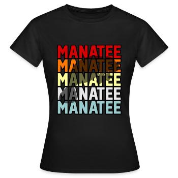 Seekuh - Frauen T-Shirt - Schwarz - Vorne - AI Model Female 172 dark (172cm)