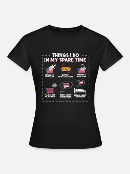 Montana - T-shirt Femme - noir