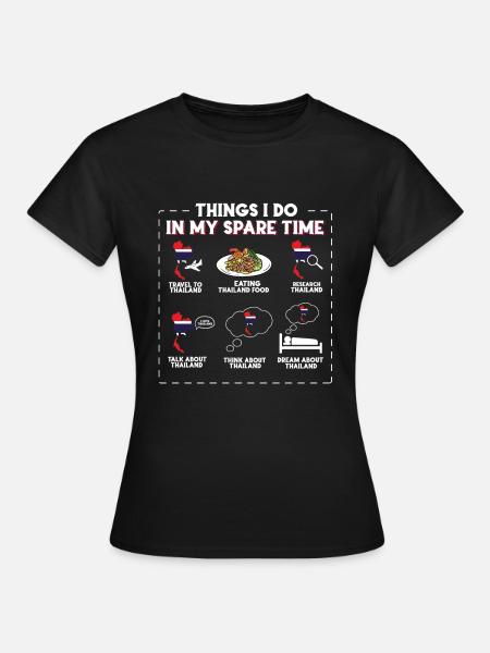 Thailand - Frauen T-Shirt - Schwarz