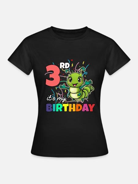 Raupe - Frauen T-Shirt - Schwarz