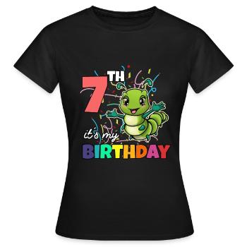 Chenille - T-shirt Femme - noir - Devant - AI Model Female 172 dark (172cm)
