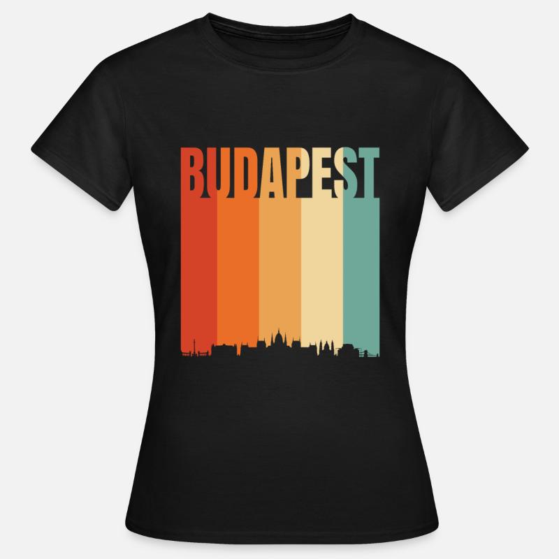 La beauté de Budapest - T-shirt Femme - noir