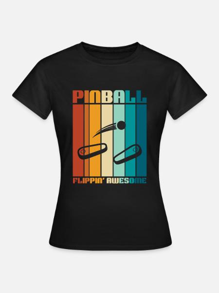 Pinball - Frauen T-Shirt - Schwarz