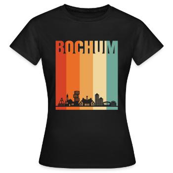 Bochum - T-shirt Femme - noir - Devant - AI Model Female 172 dark (172cm)