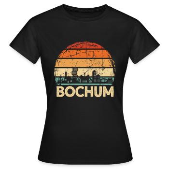 Bochum - T-shirt Femme - noir - Devant - AI Model Female 172 dark (172cm)