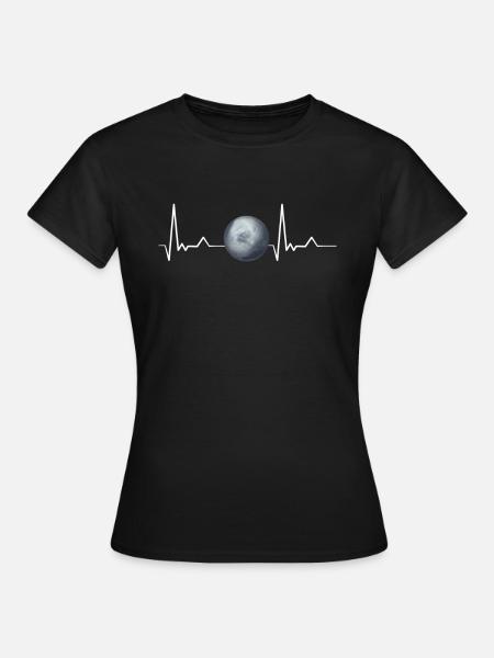 Pluto - Frauen T-Shirt - Schwarz