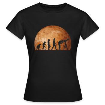 Mercure - T-shirt Femme - noir - Devant - AI Model Female 172 dark (172cm)