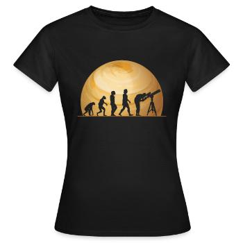 Venus - Frauen T-Shirt - Schwarz - Vorne - AI Model Female 172 dark (172cm)