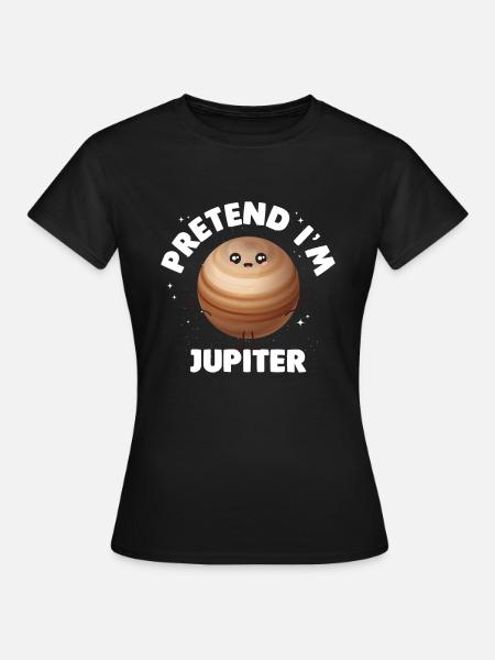 Jupiter - Frauen T-Shirt - Schwarz
