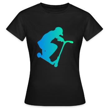 Scooter Scooter Scooter Cadeau - T-shirt Femme - noir - Devant - AI Model Female 172 dark (172cm)