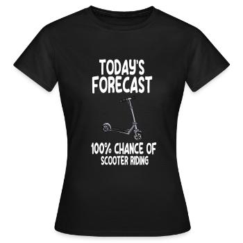 Scooter Scooter Scooter Cadeau - T-shirt Femme - noir - Devant - AI Model Female 172 dark (172cm)