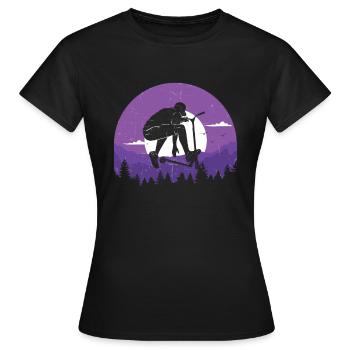 Scooter Scooter Scooter Cadeau - T-shirt Femme - noir - Devant - AI Model Female 172 dark (172cm)
