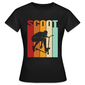 Scooter Scooter Scooter Cadeau - T-shirt Femme - noir - Devant - AI Model Female 172 dark (172cm)