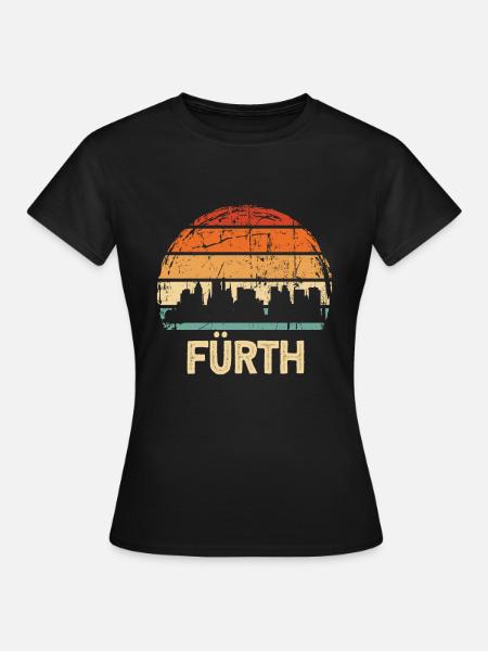 Fürth - Frauen T-Shirt - Schwarz