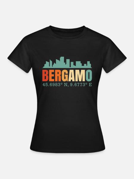 Bergamo - Frauen T-Shirt - Schwarz
