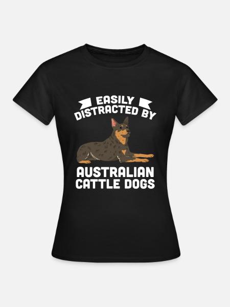 Australian Cattle Dog - Frauen T-Shirt - Schwarz