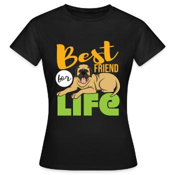Mâtin - T-shirt Femme - noir - Devant - AI Model Female 172 dark (172cm)