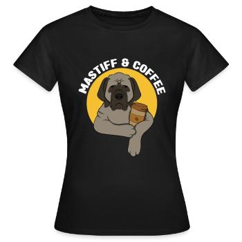 Mâtin - T-shirt Femme - noir - Devant - AI Model Female 172 dark (172cm)
