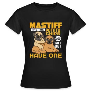 Mâtin - T-shirt Femme - noir - Devant - AI Model Female 172 dark (172cm)