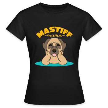 Mâtin - T-shirt Femme - noir - Devant - AI Model Female 172 dark (172cm)