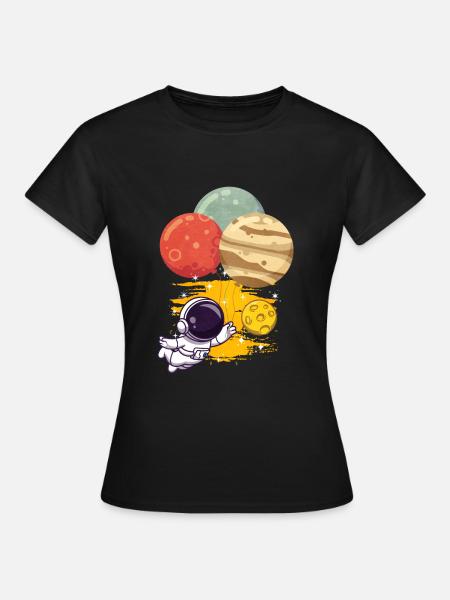 Jupiter - Frauen T-Shirt - Schwarz