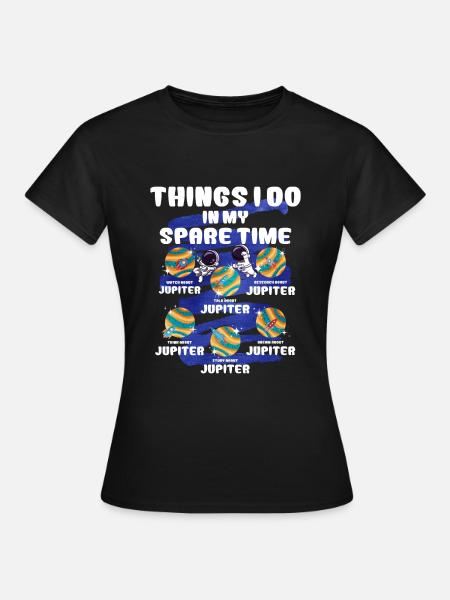 Jupiter - Frauen T-Shirt - Schwarz