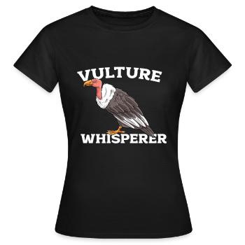 Vulture - Women's T-Shirt - black - Front - AI Model Female 172 dark (172cm)