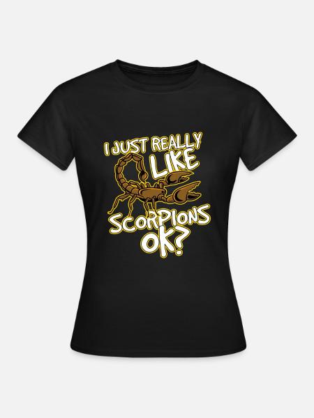 Scorpion - Frauen T-Shirt - Schwarz