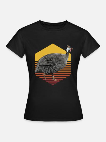 Perlhuhn - Frauen T-Shirt - Schwarz