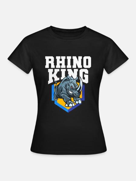 Nashorn - Frauen T-Shirt - Schwarz