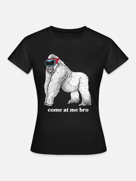 Virtual Reality VR Geschenk - Frauen T-Shirt - Schwarz