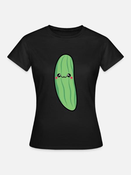 Zucchini - Frauen T-Shirt - Schwarz