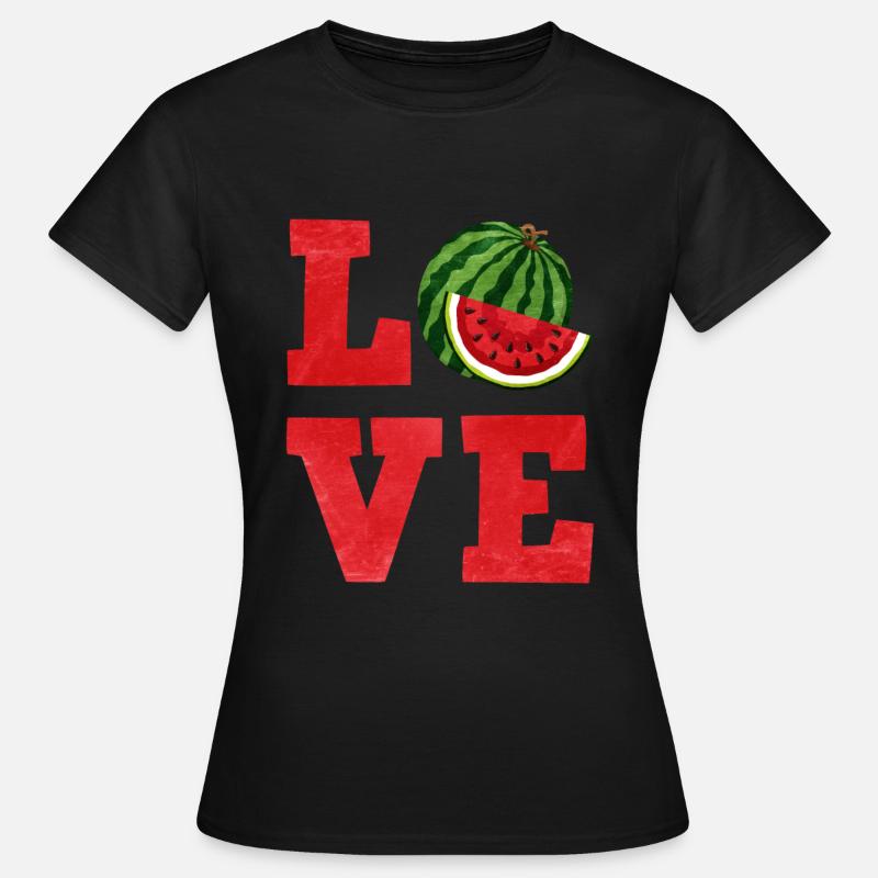 Pastèque - T-shirt Femme - noir