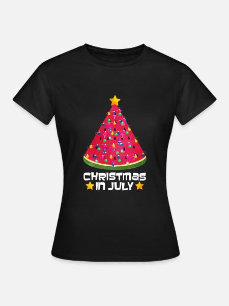 Wassermelone - Frauen T-Shirt - Schwarz