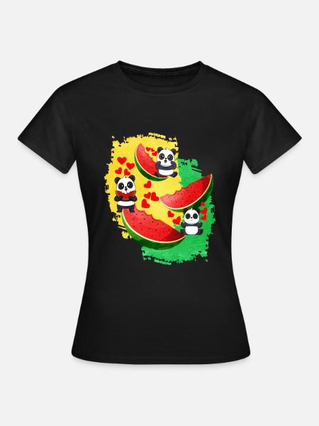 Pastèque - T-shirt Femme - noir