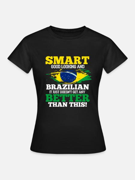 Brésil - T-shirt Femme - noir