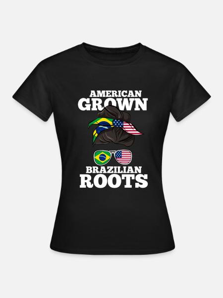 Brasilien - Frauen T-Shirt - Schwarz