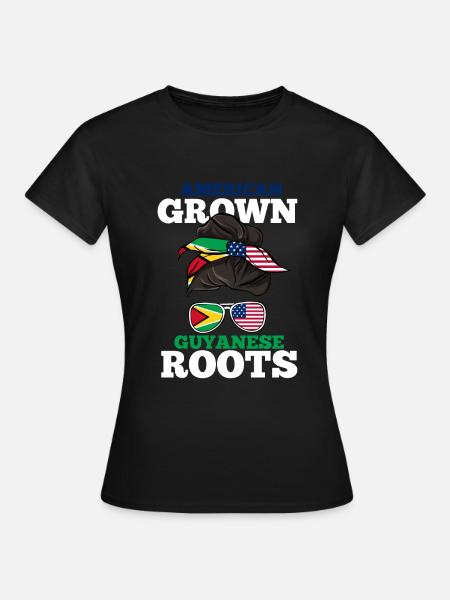 Guyana - Frauen T-Shirt - Schwarz