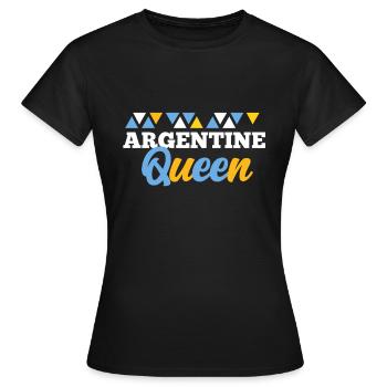 Argentina - Women's T-Shirt - black - Front - AI Model Female 172 dark (172cm)
