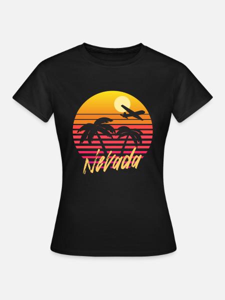 Nevada - Frauen T-Shirt - Schwarz