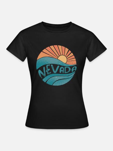 Nevada - Frauen T-Shirt - Schwarz